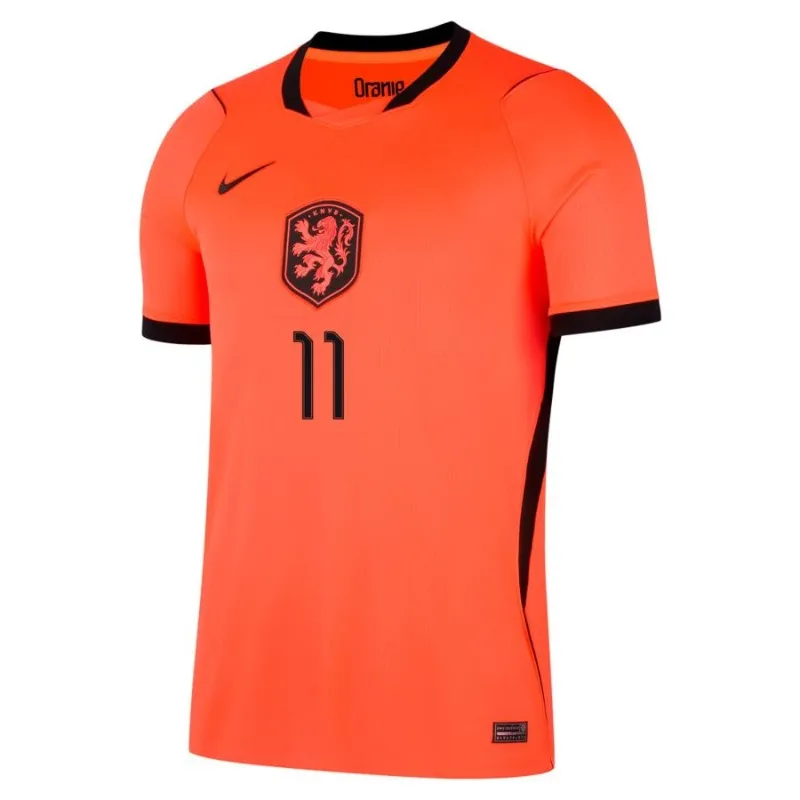 Paesi Bassi GAKPO 2026/27 Maglia Casa Bambino Arancione