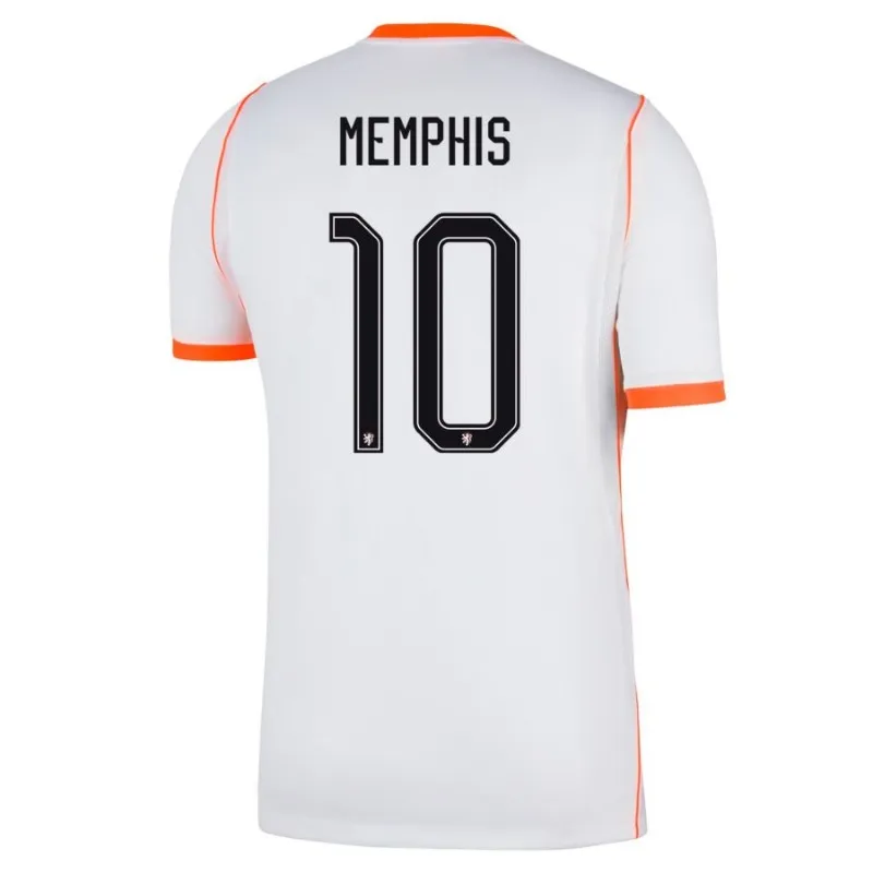 Maillot Extérieur Pays-Bas MEMPHIS 2026/27 Blanc
