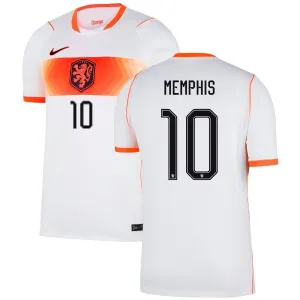 Niederlande MEMPHIS 2026/27 Auswärtstrikot Weiß