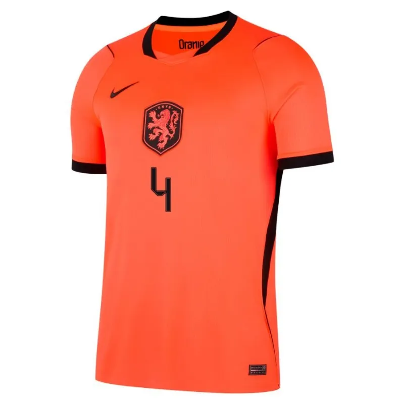 Kit Domicile Enfant Pays-Bas VIRGIL 2026/27 Orange