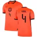 Maillot Domicile Pays-Bas VIRGIL 2026/27 Orange