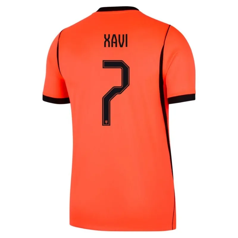Paesi Bassi XAVI 2026/27 Maglia Casa Arancione