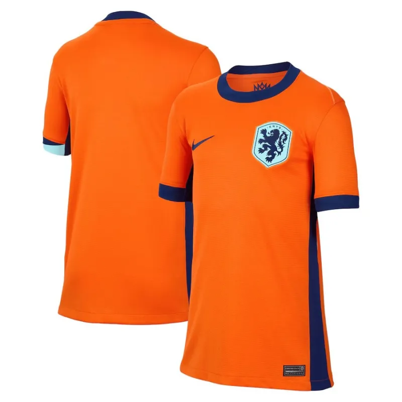 Maglia di casa per bambini dei Paesi Bassi 2024/25 - arancione