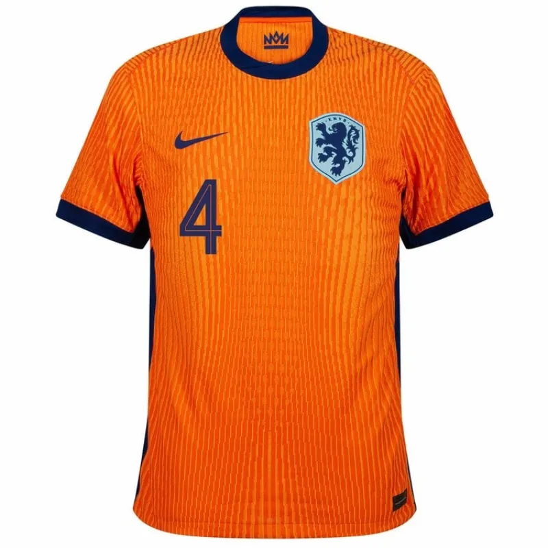 Virgils Heimtrikot der Niederlande 2024/25 - orange
