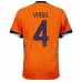Virgils Heimtrikot der Niederlande 2024/25 - orange