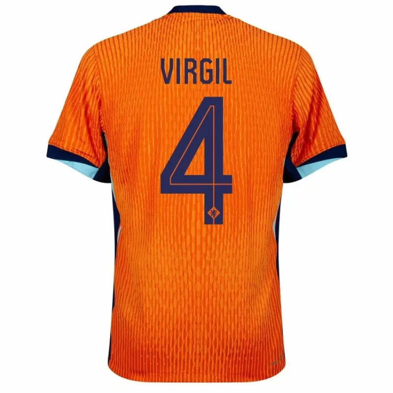 Virgils Heimtrikot der Niederlande 2024/25 - orange