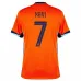 Xavis Heimtrikot der Niederlande 2024/25 - orange