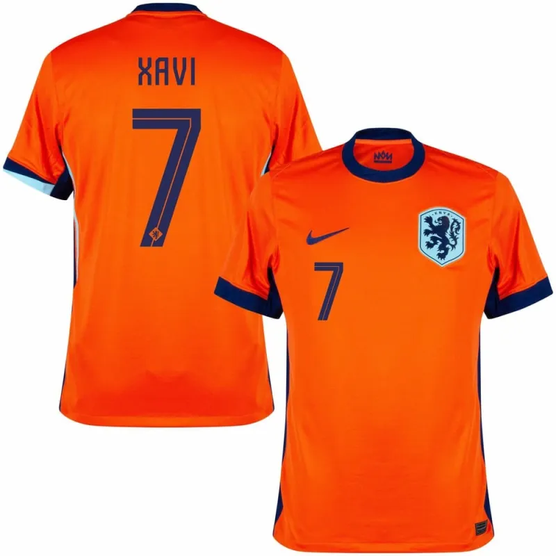 Xavis Heimtrikot der Niederlande 2024/25 - orange