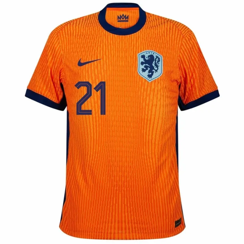 De Jongs Heimtrikot der Niederlande 2024/25 - orange
