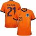 De Jongs Heimtrikot der Niederlande 2024/25 - orange