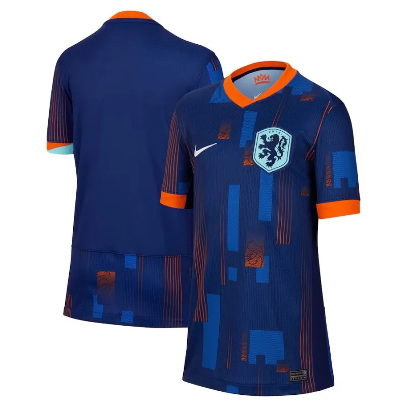 Camiseta de fuera de los Países Bajos 2024/25 para niños - azul