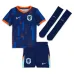 Kit de fútbol para niños de los Países Bajos 2024/25 de fuera - azul