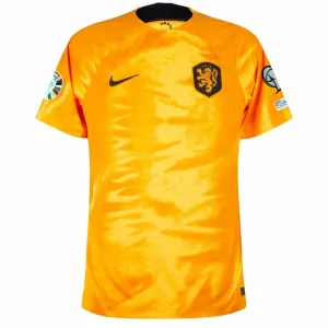 Camiseta local de los Países Bajos para la Eurocopa 2024 - naranja