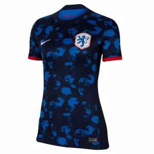 Maillot de l'équipe féminine des Pays - Bas en déplacement 2023/24 - bleu