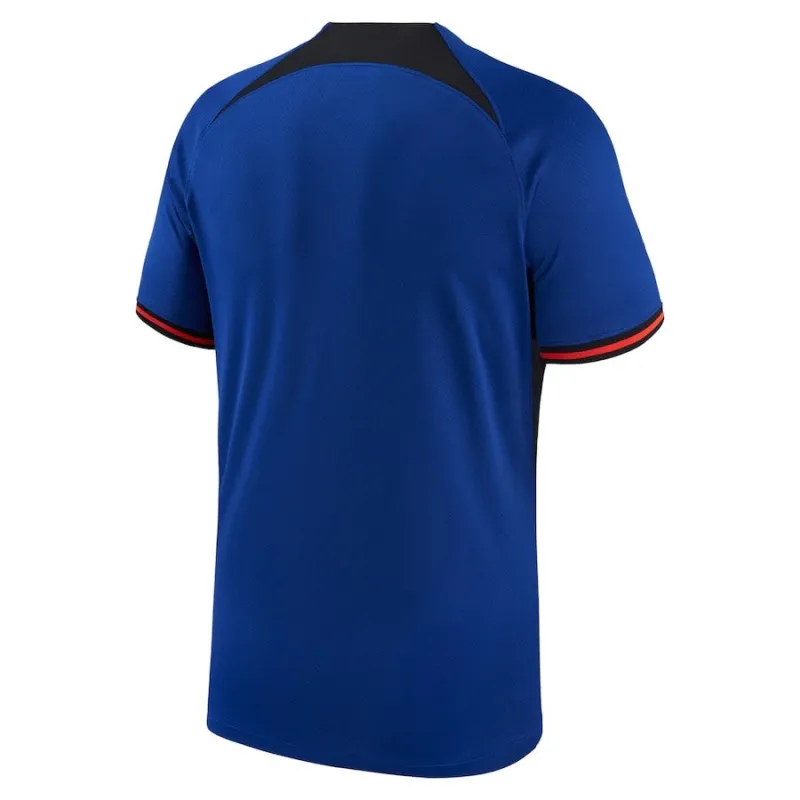 La camiseta de fuera de los Países Bajos para la Copa Mundial de Fútbol 2022 - azul