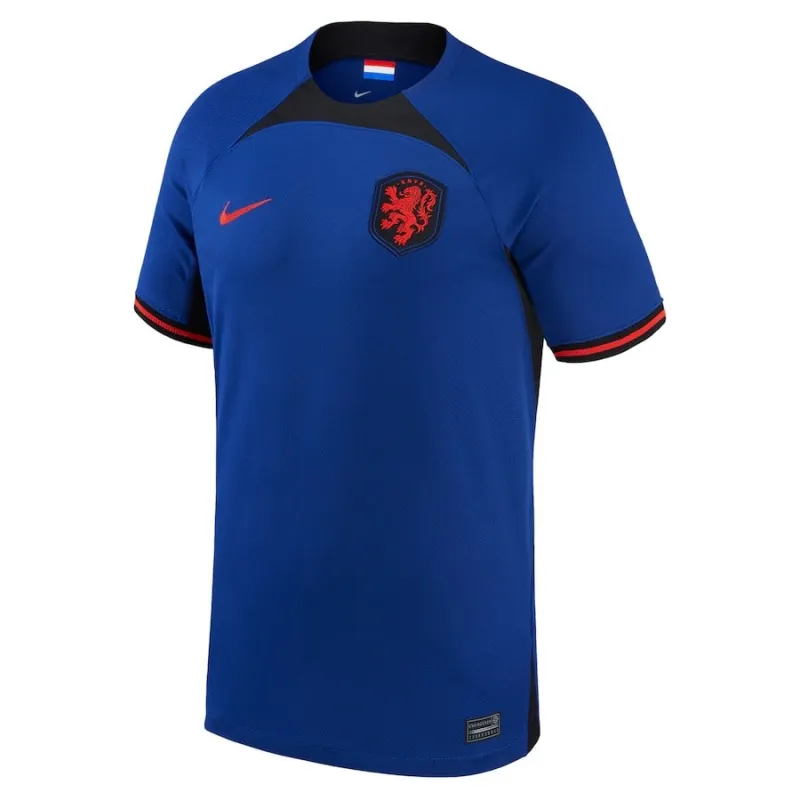 Auswärtskinderfußballjersey Niederlande 2022/23 - blau