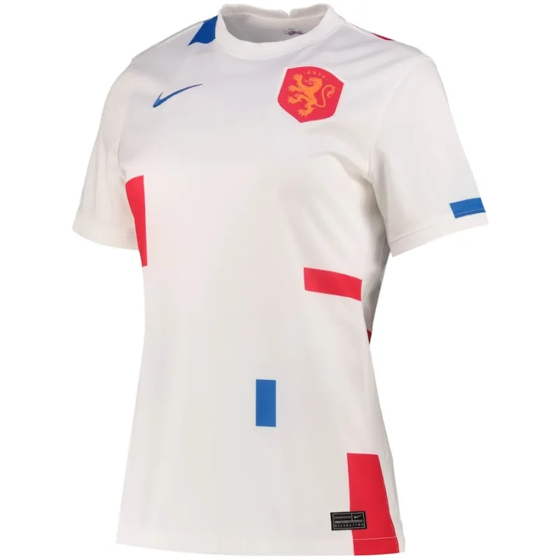 Maillot de femmes d'extérieur des Pays - Bas pour la Coupe du monde de football 2022 - blanc