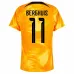 Maillot domicile des Pays - Bas pour la Coupe du monde de football 2022 de Berghuis - orange