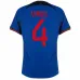 Olanda VIRGIL Coppa del Mondo 2022 maglia trasferta blu