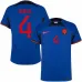 Olanda VIRGIL Coppa del Mondo 2022 maglia trasferta blu