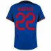 Maillot d'extérieur des Pays - Bas pour la Coupe du monde de football 2022 de Dumfries - bleu