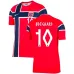 Norvegia ODEGAARD 2026/27 maglia casa rossa