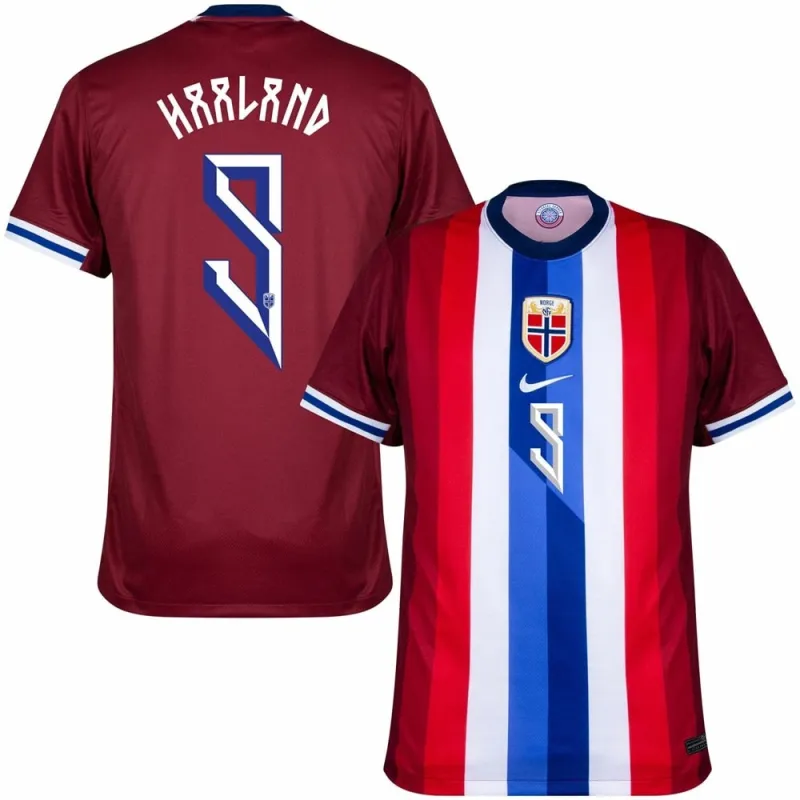 Haaland Maglia home della Norvegia 2024/25 - Rosso