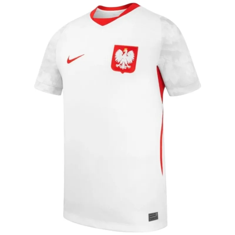 Pologne 2026/27 Maillot Domicile Enfant Blanc