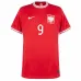 Lewandowski, la camiseta visitante de Polonia para la Copa Mundial 2022 - Roja