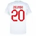 La camiseta local de Polonia para la Copa Mundial 2022 de Zielinski - Blanca
