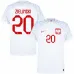 La camiseta local de Polonia para la Copa Mundial 2022 de Zielinski - Blanca