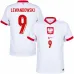Polen LEWANDOWSKI 2024/25 Heimtrikot - Weiß