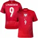 Polen LEWANDOWSKI 2024/25 Auswärtstrikot - Rot