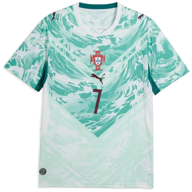 Maillot Extérieur Portugal RONALDO 2026/27 Vert