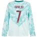 Maglia Away Maniche Lunghe Portogallo RONALDO 2026/27 Verde