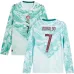 Maglia Away Maniche Lunghe Portogallo RONALDO 2026/27 Verde