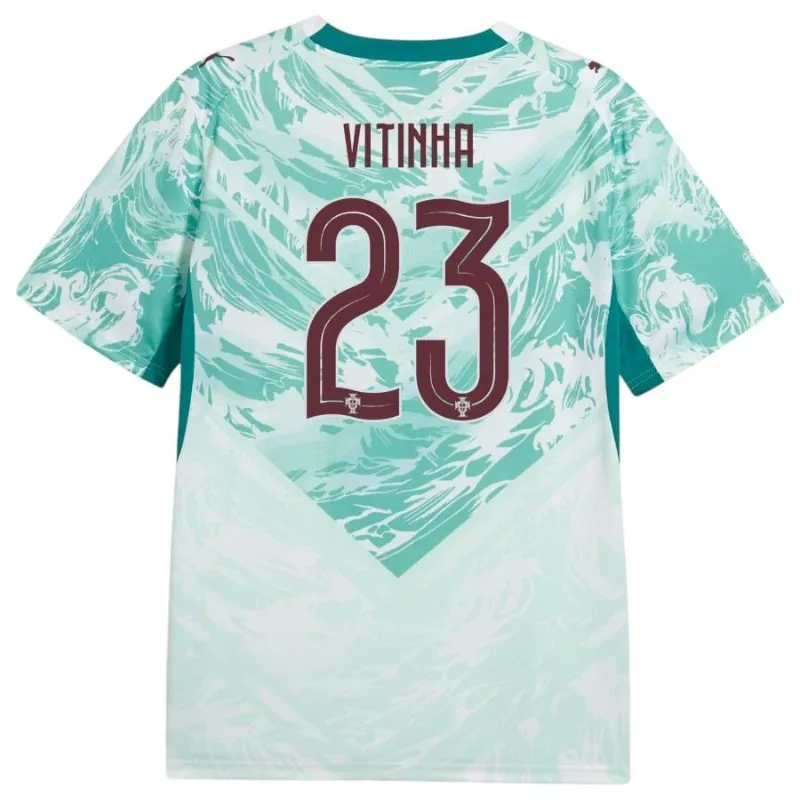 Portogallo VITINHA 2026/27 Maglia Trasferta Verde