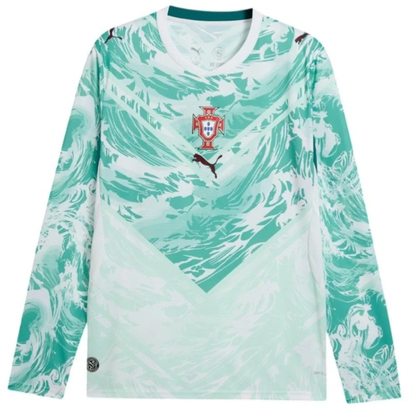 Maglia Portogallo Trasferta Maniche Lunghe Mondiali 2026/27