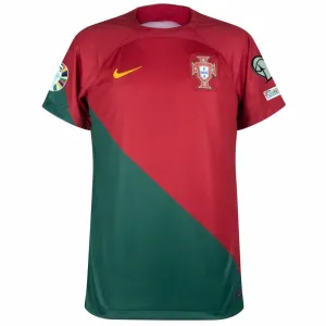 Camiseta local de la Eurocopa 2024 de la Selección Portuguesa - Rojo y Verde