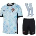 Kit d'extérieur pour enfants du Portugal 2024/25 - Blanc
