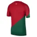 Maillot de la version joueur du maillot principal de la Coupe du monde FIFA 2022 du Portugal - Rouge et Vert
