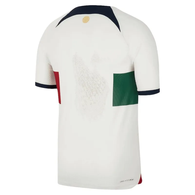 Maglia della versione per giocatori di trasferta della Coppa del mondo FIFA 2022 della Portogallo - Bianca