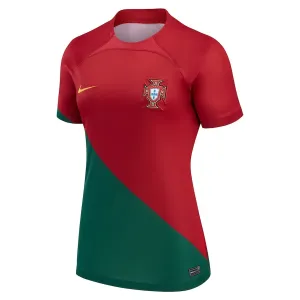 Portugals 2022 FIFA Weltmeisterschaft Frauenheimtrikot - Rot und Grün