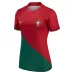 Maillot principal féminin de la Coupe du monde FIFA 2022 du Portugal - Rouge et Vert