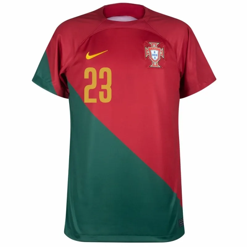 La maglia di casa della Coppa del mondo FIFA 2022 della Portogallo di João Félix - Rosso e Verde