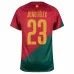 La maglia di casa della Coppa del mondo FIFA 2022 della Portogallo di João Félix - Rosso e Verde