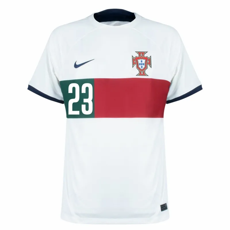 La maglia di trasferta della Coppa del mondo FIFA 2022 della Portogallo di João Félix - Bianca