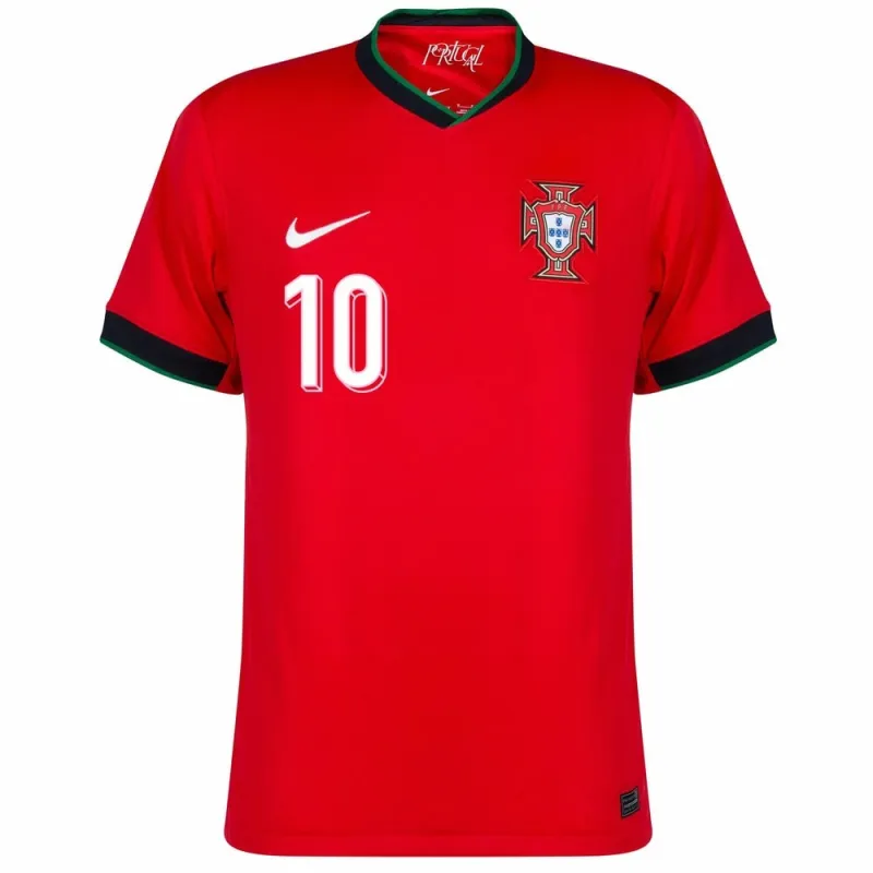 Bernardo. Camiseta de local de Portugal 2024/25 - Rojo