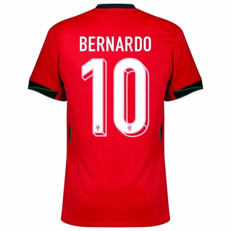 Bernardo. Camiseta de local de Portugal 2024/25 - Rojo