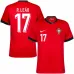 Rafael Leão. Camiseta de local de Portugal 2024/25 - Rojo